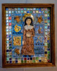 St. Catherine of Bologna by Darlene Wesenberg Rzezotarski